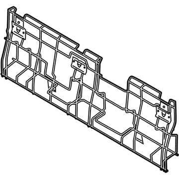 Ford 8C3Z-28613A38-A Frame - Rear Seat Back Retaining