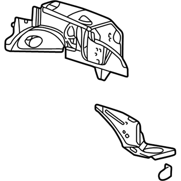 Ford YW4Z-16054-BA Member And Apron - Front Body Side