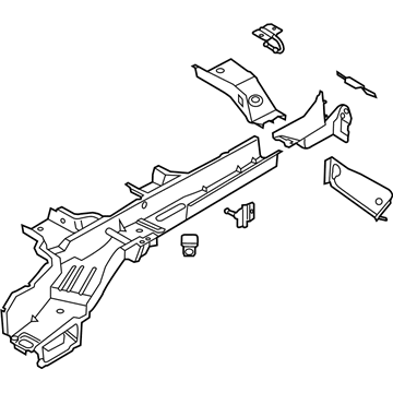 Ford KV6Z-6110124-A MEMBER ASY - FLOOR SIDE - REAR