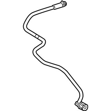 Ford Fiesta PCV Valve Hose - BE8Z-6A664-A