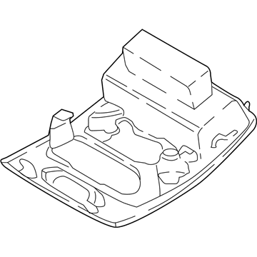 Ford GN1Z-58519A70-DC Console Assembly - Overhead