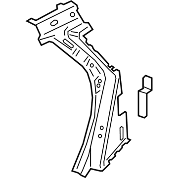 Ford FT4Z-5828409-A Reinforcement Assembly - Bodyside