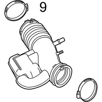 Ford Mustang Air Duct - BR3Z-9B659-A