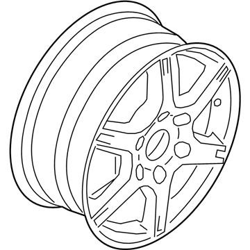 Ford KB3Z-1007-D WHEEL ASY