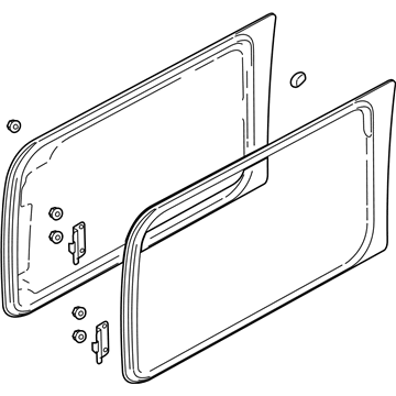 Ford 7L1Z-4029700-D Window Assembly - Side