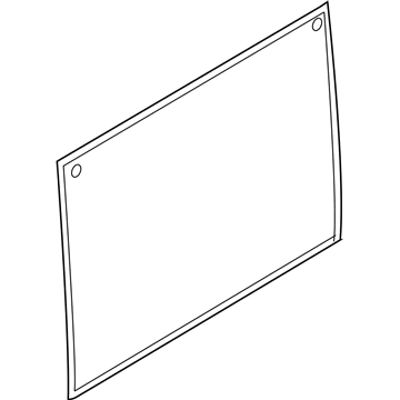 Ford BK3Z-6129710-AE Quarter Window Glass