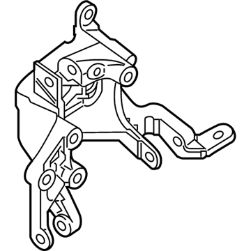 Ford G1FZ-5A968-A Knuckle And Hub Assembly