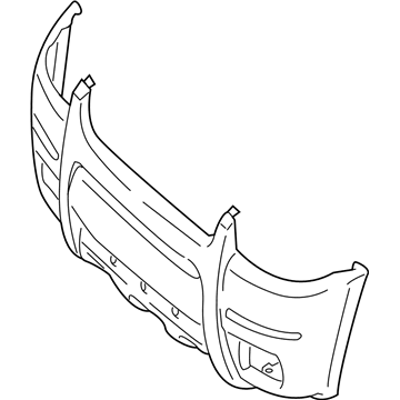 Ford Escape Bumper - YL8Z-17D957-EAA