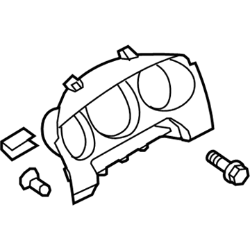 Ford AH6Z-54044D70-AB Panel - Instrument