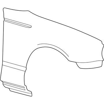 Ford 1W6Z-16005-AA Fender Assembly - Front