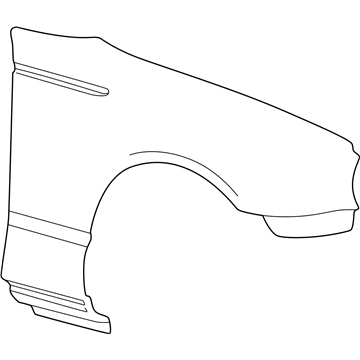 Ford 1W6Z-16006-AA Fender Assembly - Front