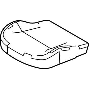 Ford FG1Z-5462900-CA COVER ASY - SEAT CUSHION