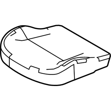 Ford FG1Z-5462900-CB COVER ASY - SEAT CUSHION