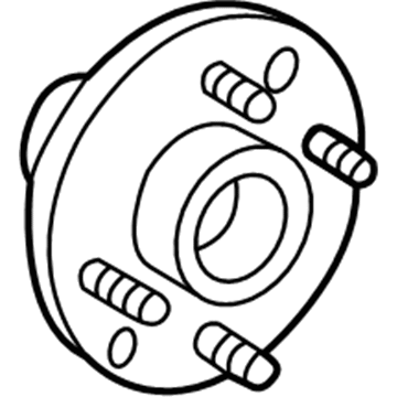 2007 Ford Freestar Wheel Hub - 3F2Z-1104-AA