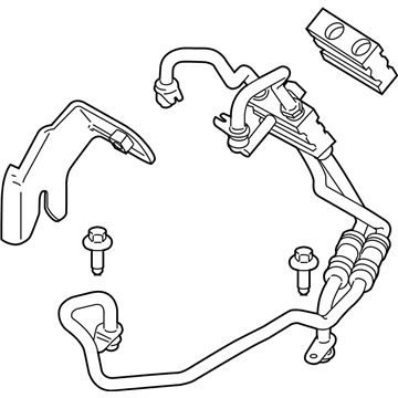 2018 Ford Transit Connect Automatic Transmission Oil Cooler Line - GV6Z-7R081-F