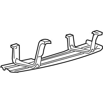 Ford F-550 Super Duty Fuel Tank Skid Plate - F81Z-9A147-AA