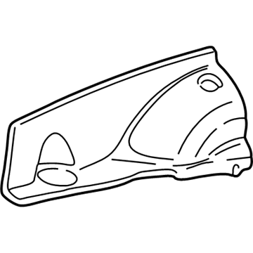 Ford F6DZ-16055-B Apron Assembly - Front Fender