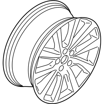 Ford KA1Z-1007-D Wheel Assembly