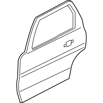 Ford 8L8Z-7824700-A Panel Assembly - Door - Outer