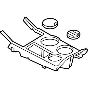 Ford GB5Z-78045A76-HA Panel Assembly - Console