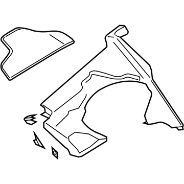 Ford DP5Z-54044D70-AB Panel - Instrument