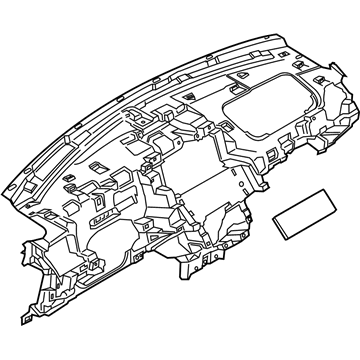 Ford DP5Z-5404320-B Panel - Instrument
