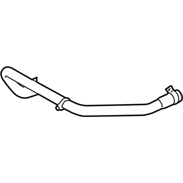 Ford CK4Z-18472-G Hose And Tube Assembly - Heater Outlet