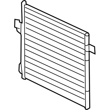 Ford 8L2Z-19712-AA Condenser Assembly