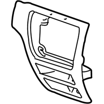 Ford 3F4Z-5404338-AAB Panel - Instrument