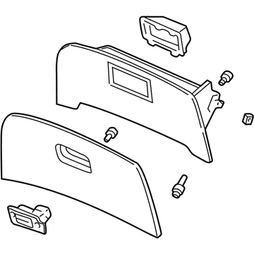 Ford 3F1Z-54060T10-AAA Box Assembly - Glove Compartment