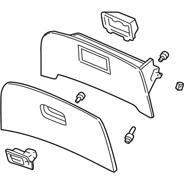 2003 Ford Taurus Glove Box - 3F1Z-54060T10-AAA