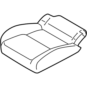 Ford DT1Z-1763841-F Pad - Rear Seat Cushion