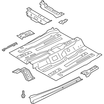 Ford EcoSport Floor Pan - GN1Z-7411135-C