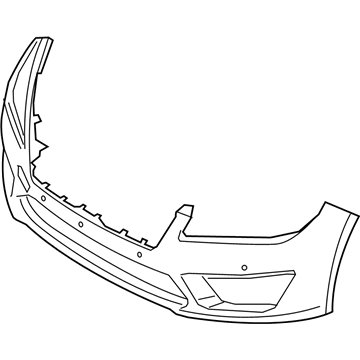 2017 Lincoln MKZ Bumper - HP5Z-17D957-APTM