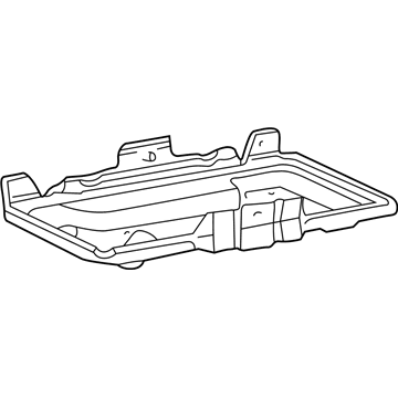 1996 Ford E-250 Battery Tray - F2UZ10732A