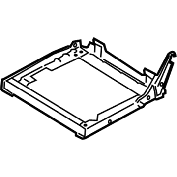 Ford 8A4Z-7463160-B Frame And Spring - Rear Seat Cushion