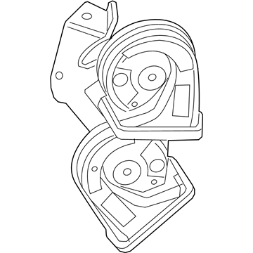 Ford F1EZ-13801-A Horn Assembly