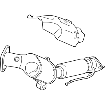 Ford F2GZ-5E212-A Catalytic Converter Assembly