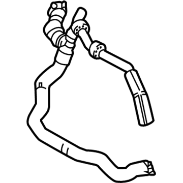 Ford DV6Z-8075-F Hose Assembly