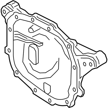 Ford GR3Z-4033-A Cover - Rear Axle Housing