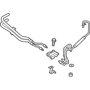 2016 Ford Escape Oil Cooler Hose - CV6Z-7R081-B