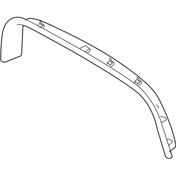 Ford 8A8Z-7442410-AB Moulding