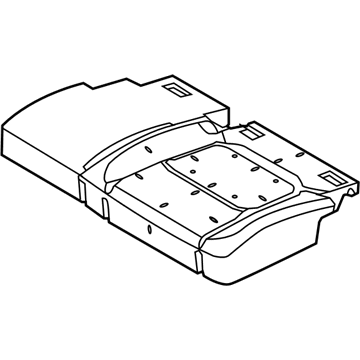 Ford FB5Z-78632A23-F Front Seat Heating Pad Assembly