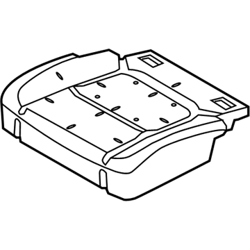 Ford Explorer Seat Cushion - FB5Z-78632A22-K