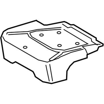 Ford JL7Z-7863840-A Rear Seat Cushion Pad