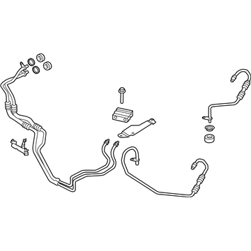 Lincoln MKC Oil Cooler Hose - EJ7Z-7R081-A