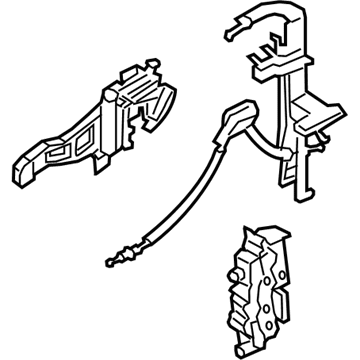 Ford EK4Z-61264A00-B Latch