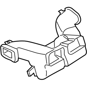 Ford DS7Z-18C433-A Duct - Heater Outlet