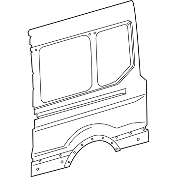 Ford BK3Z-61279D47-F Panel - Body Side - Rear
