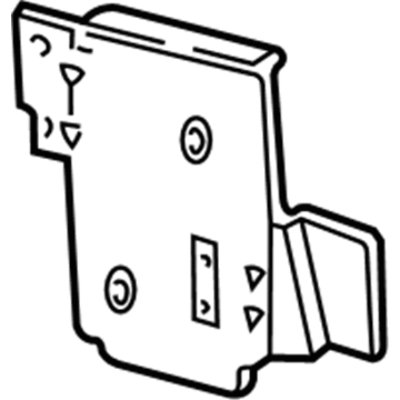 Ford XL3Z-14B058-AA Bracket - Relay